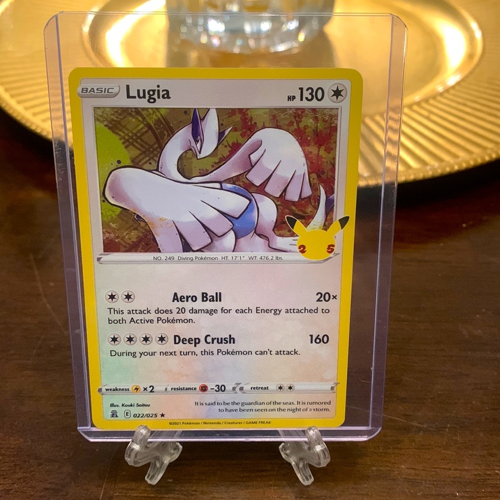 Pokémon Celebration Card